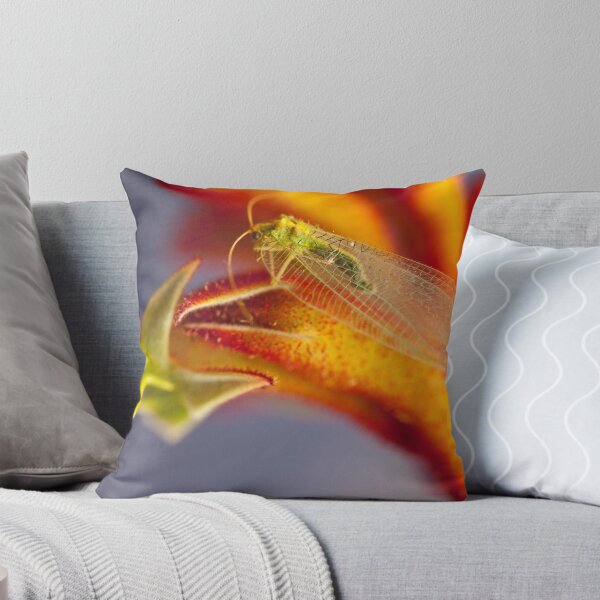 Item preview, Lacewing on Kangaroo Paw, Ridgeway, Tasmania designed and sold by Andy Townsend.