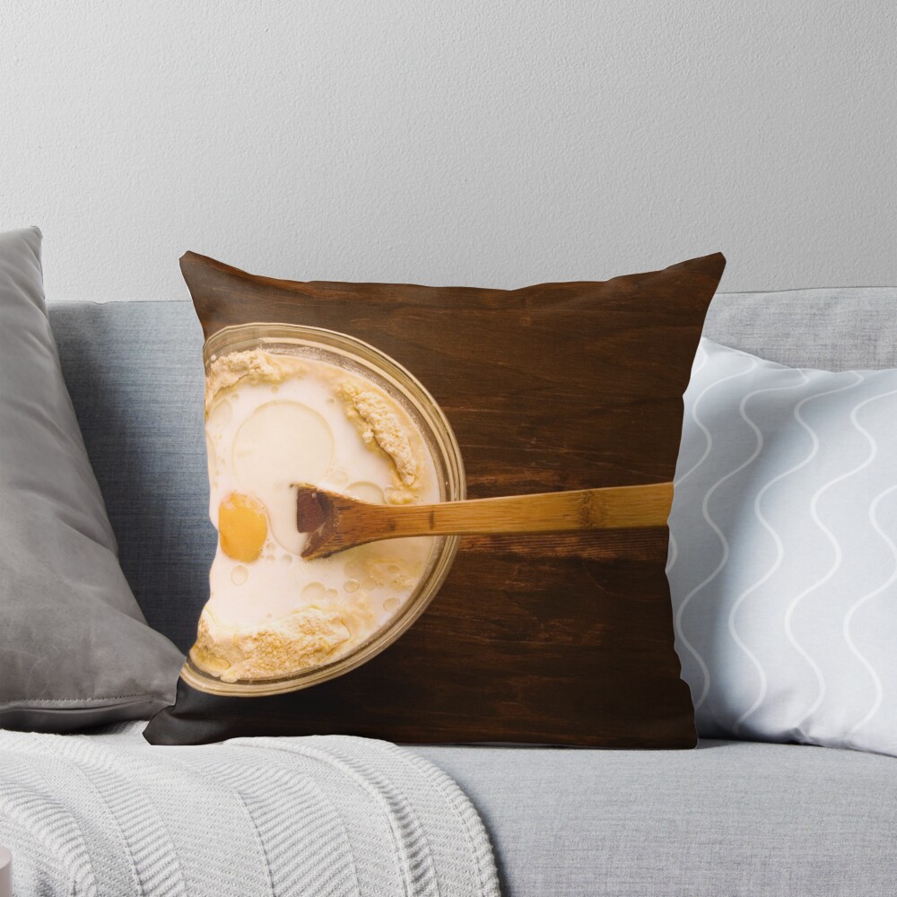 Item preview, Throw Pillow designed and sold by SpicieFoodie.