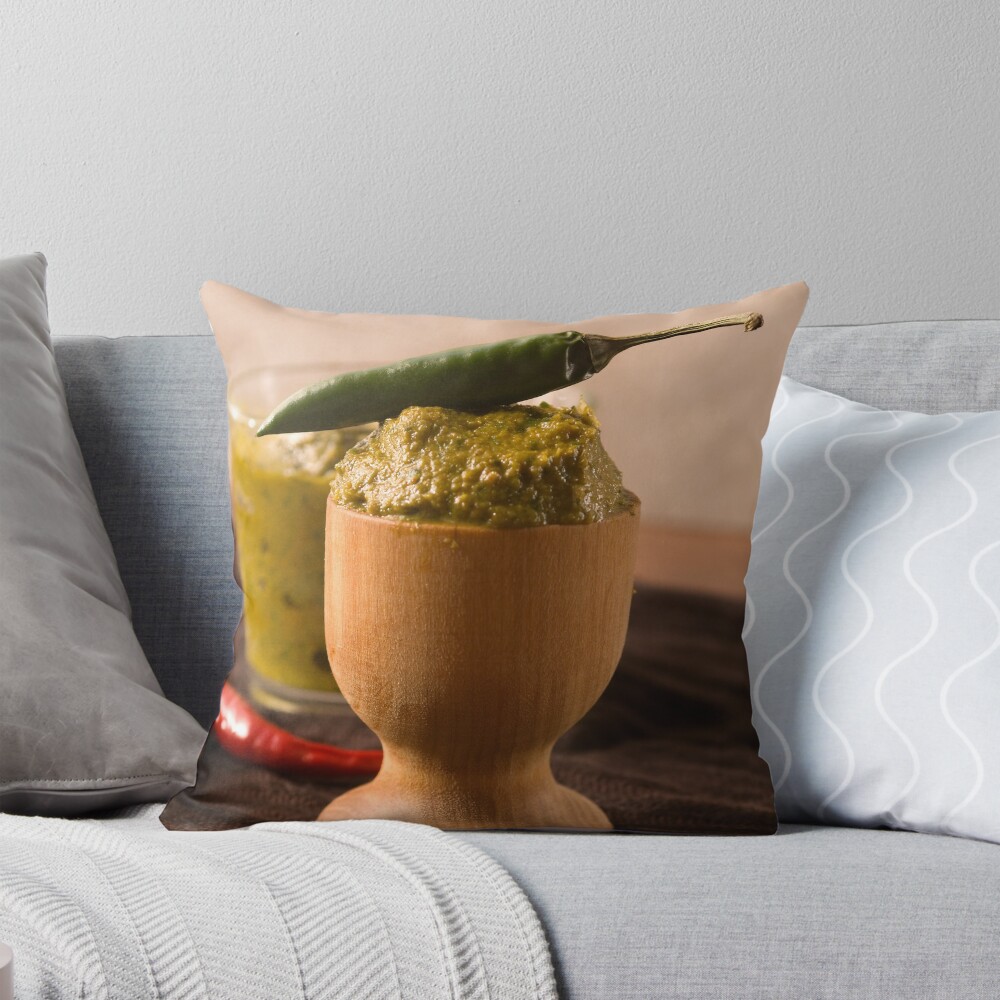 Item preview, Throw Pillow designed and sold by SpicieFoodie.