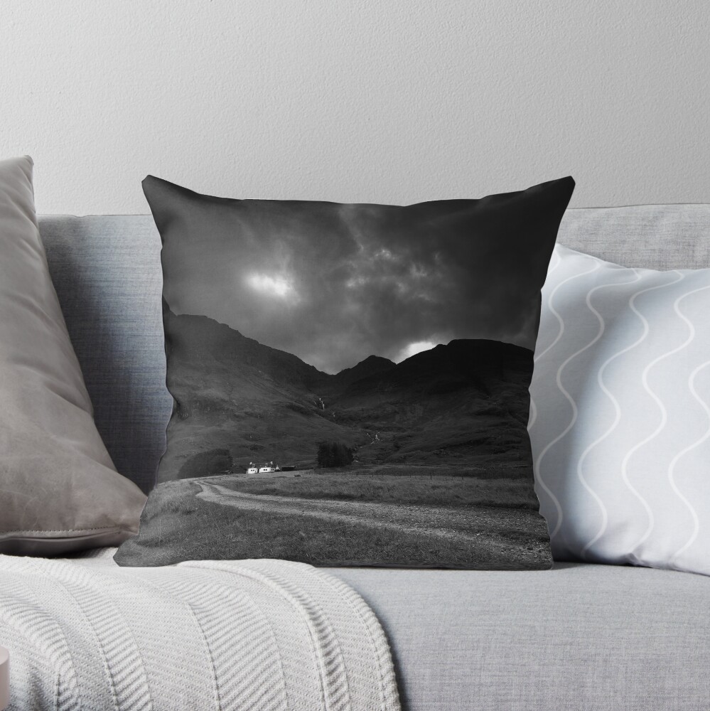 Twin cottages Throw Pillow