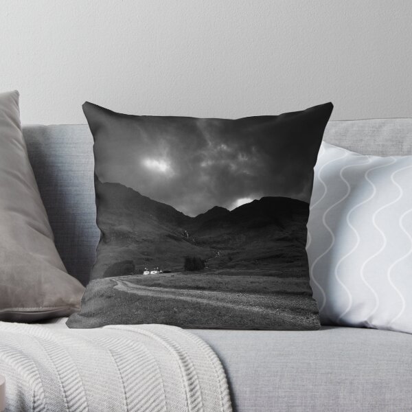 Twin cottages Throw Pillow