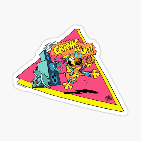 Crank It Up Sticker