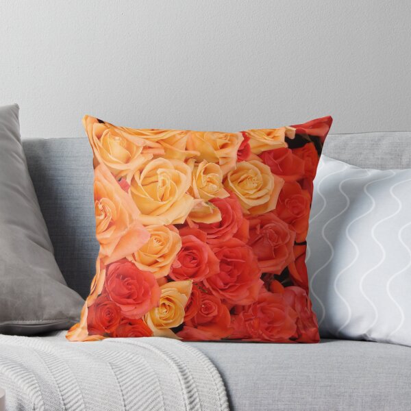 Item preview, Orange and Red Roses - Rose Parade, CA designed and sold by Aurora Vaz.
