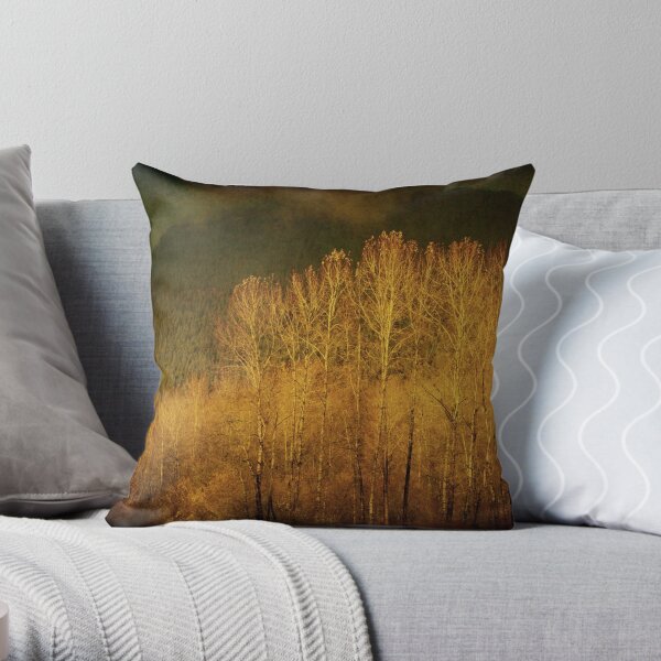 November Throw Pillow