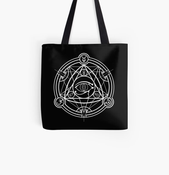 Shadow School Crest All Over Print Tote Bag