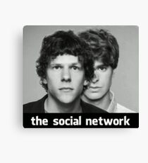 The Social Network Canvas Print