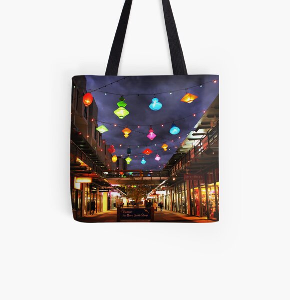 Chinese lanterns - Harbour Town All Over Print Tote Bag