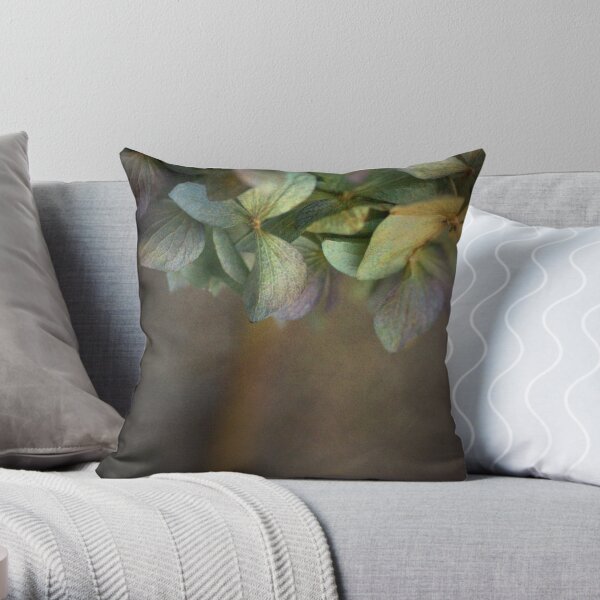 Hydrangea Throw Pillow