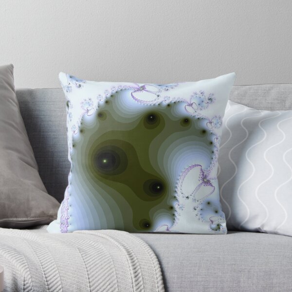Softie Blue Throw Pillow