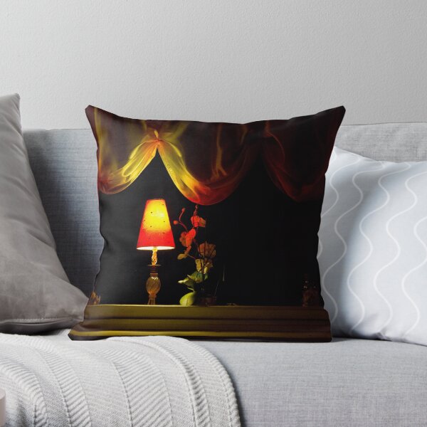 Welcoming Light In The Window Throw Pillow