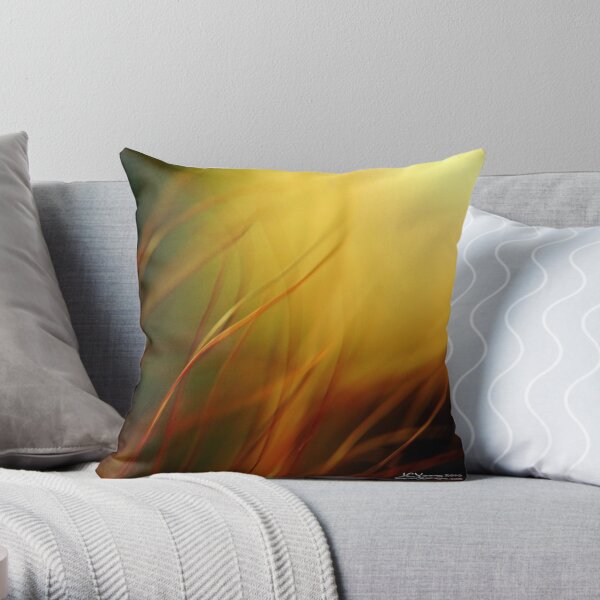 Sun Worshippers Throw Pillow