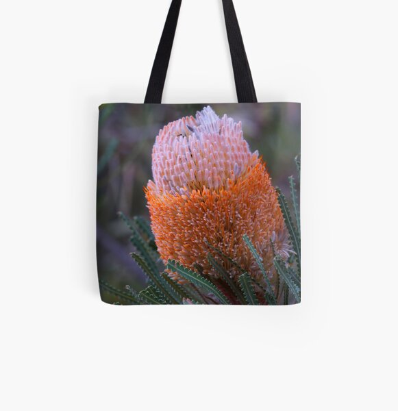Banksia hookeriana All Over Print Tote Bag