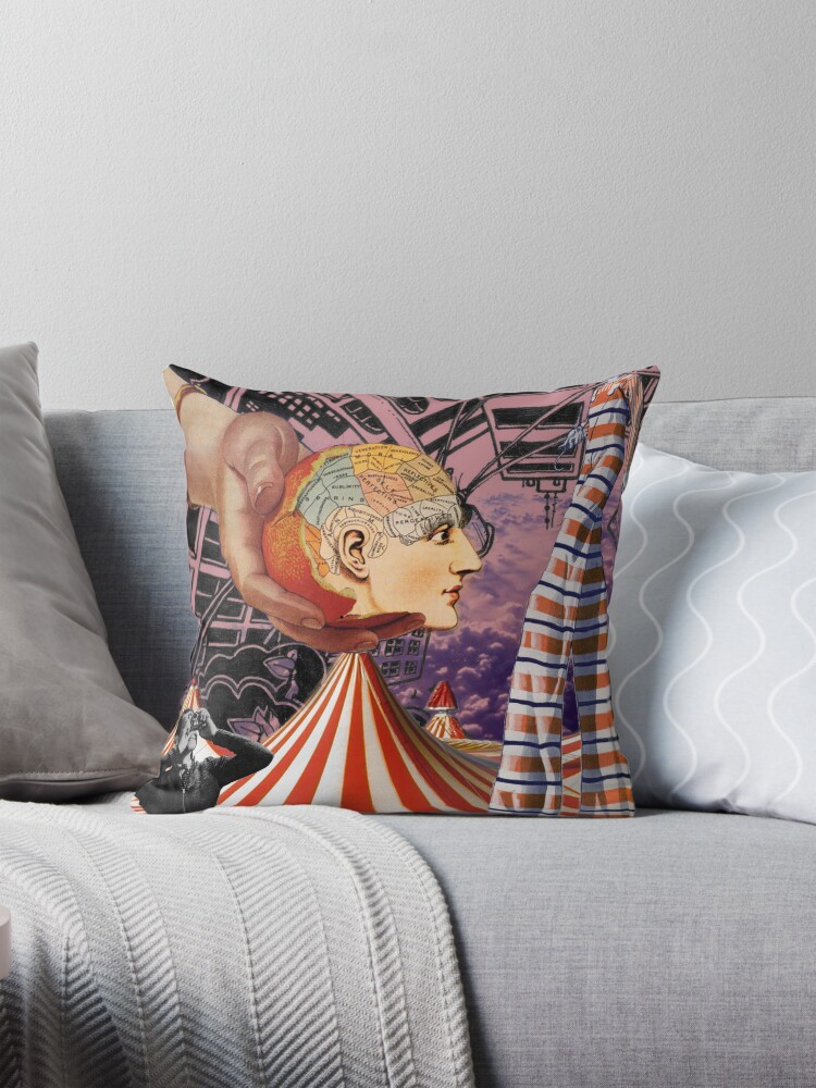 Thumbnail 1 of 4, Pillow, Circus circus designed and sold by colorspinner.