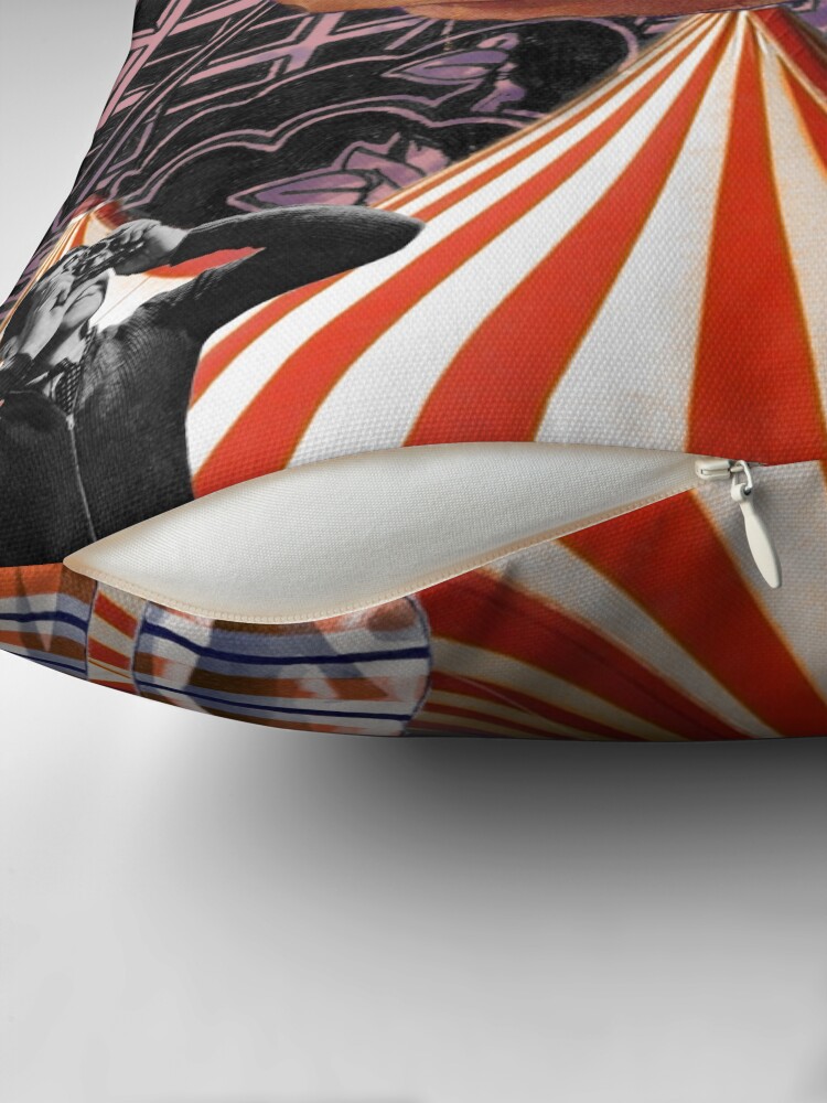 Thumbnail 2 of 4, Pillow, Circus circus designed and sold by colorspinner.