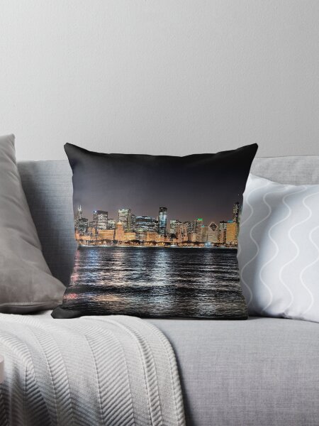 Item preview, Chicago skyline at midnight designed and sold by Steve Ivanov.