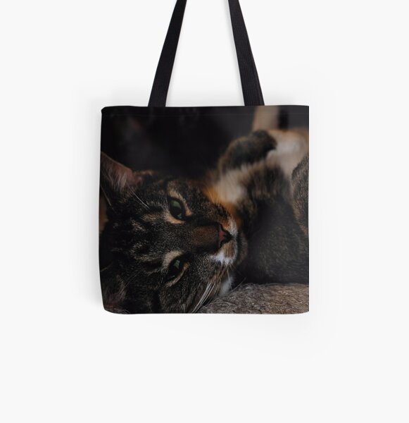 Mr Dribbles Plays Coy All Over Print Tote Bag