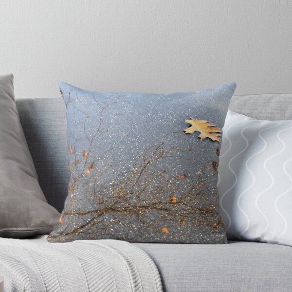 Item preview, Oak Leaf in a Puddle designed and sold by Kasia Nowak.