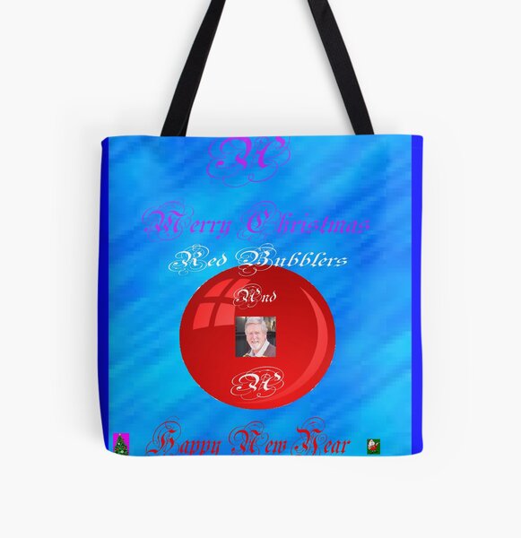 A bubbly Christmas All Over Print Tote Bag