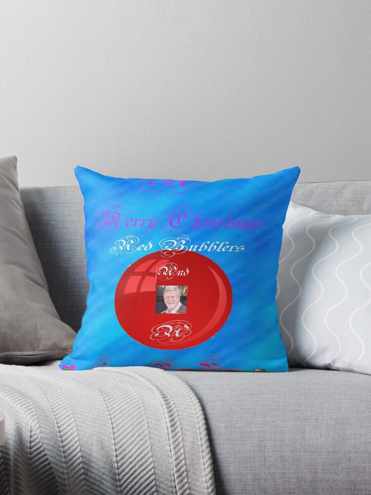 Thumbnail 1 of 4, Pillow, A bubbly Christmas designed and sold by windana1.