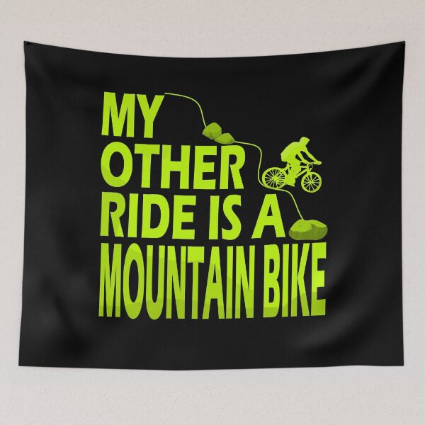Item preview, My Other Ride Is A Mountain Bike VOLT designed and sold by Spoof-Tastic.