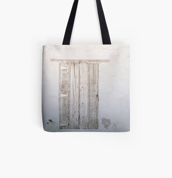 White wash All Over Print Tote Bag