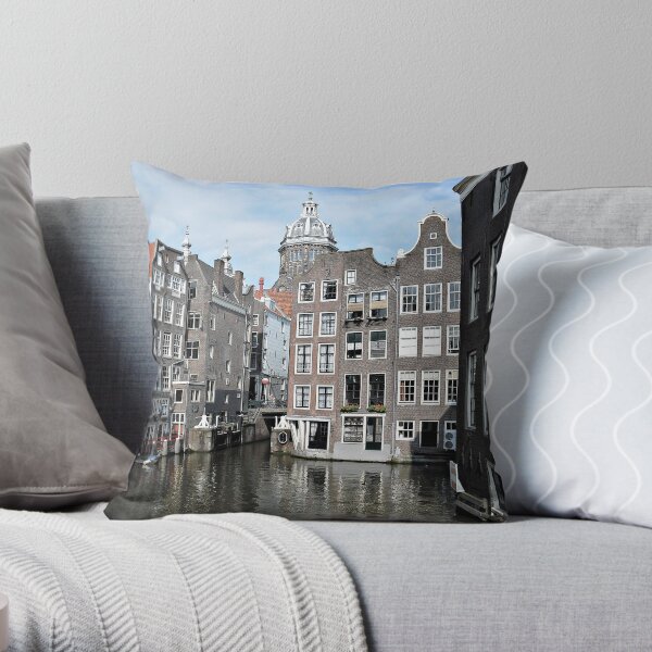 Amsterdam Throw Pillow