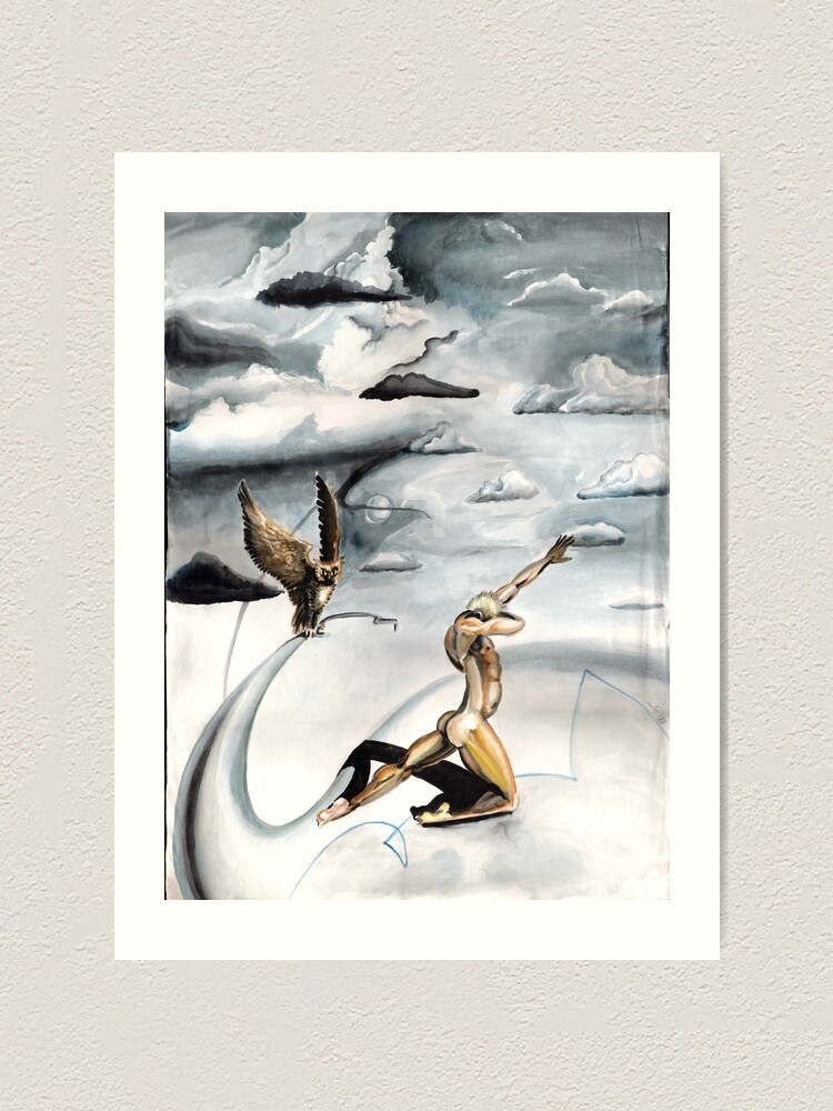 Alternate view of Grey Skies Art Print