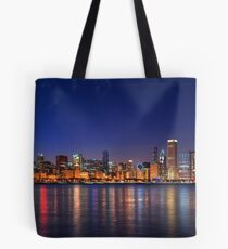 Chicago skyline Tote Bag