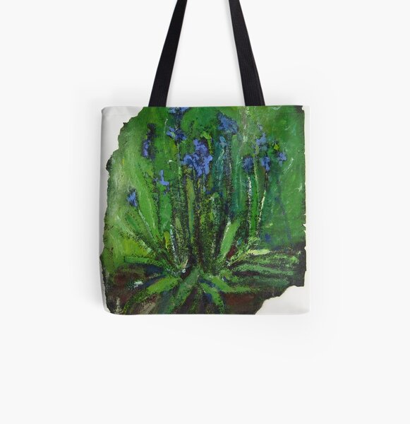 Blue Bells All Over Print Tote Bag
