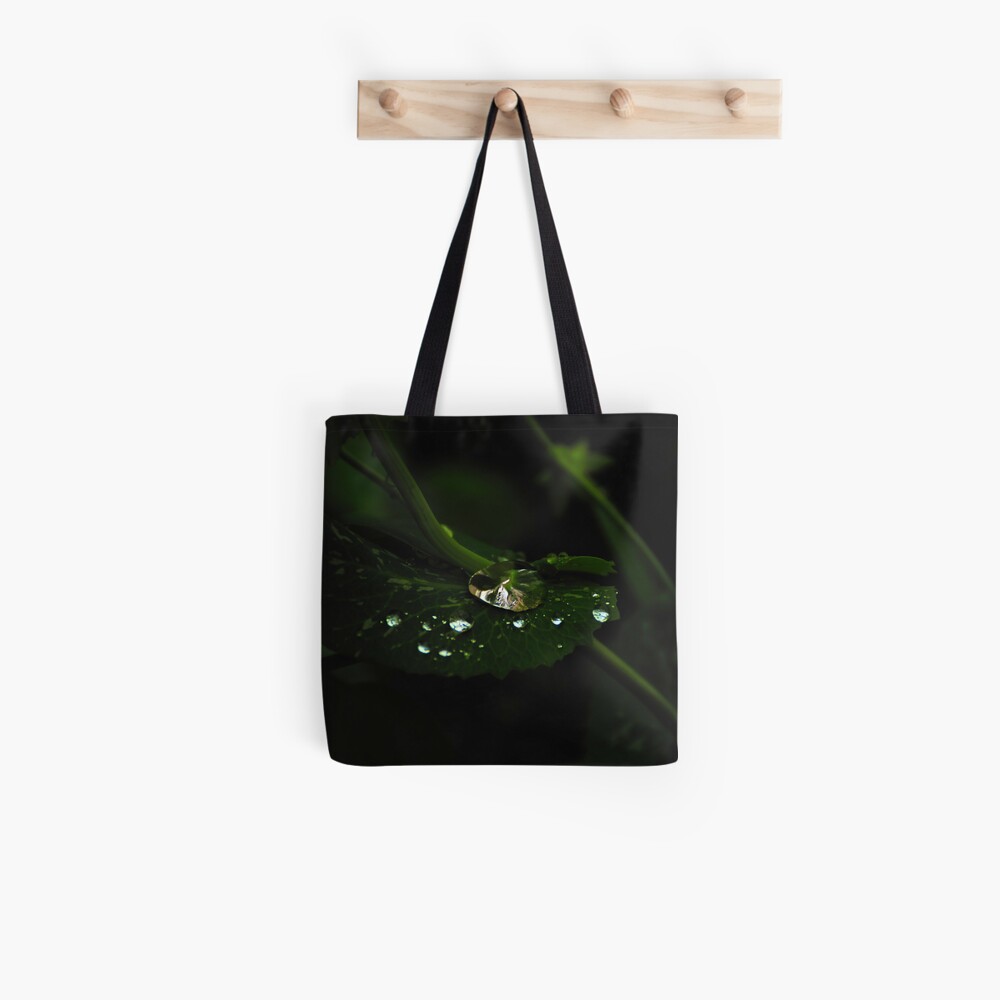 Water and Green Tote Bag