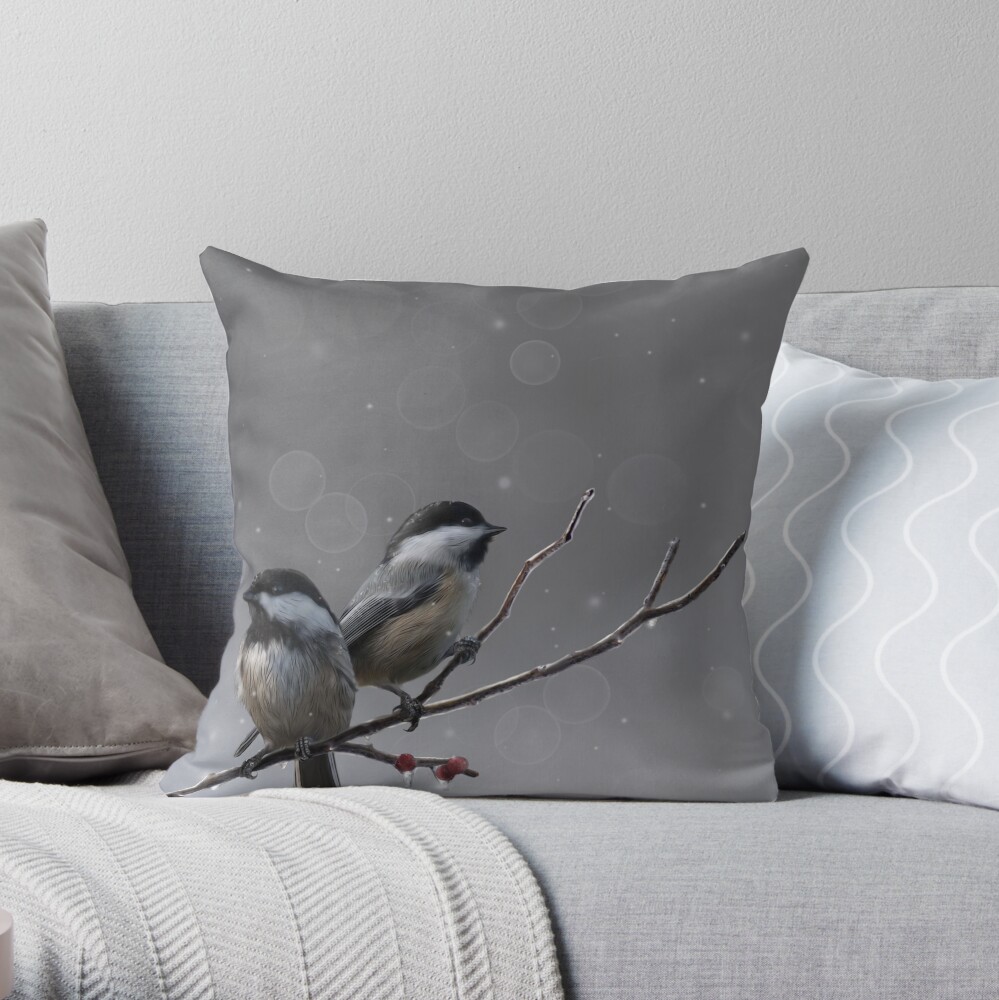 The Holiday Serenade Throw Pillow