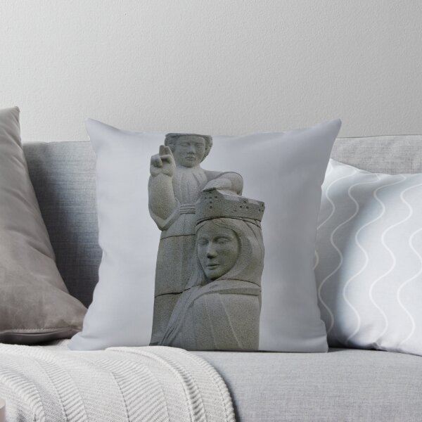 Our Lady of the Isles, South Uist Throw Pillow