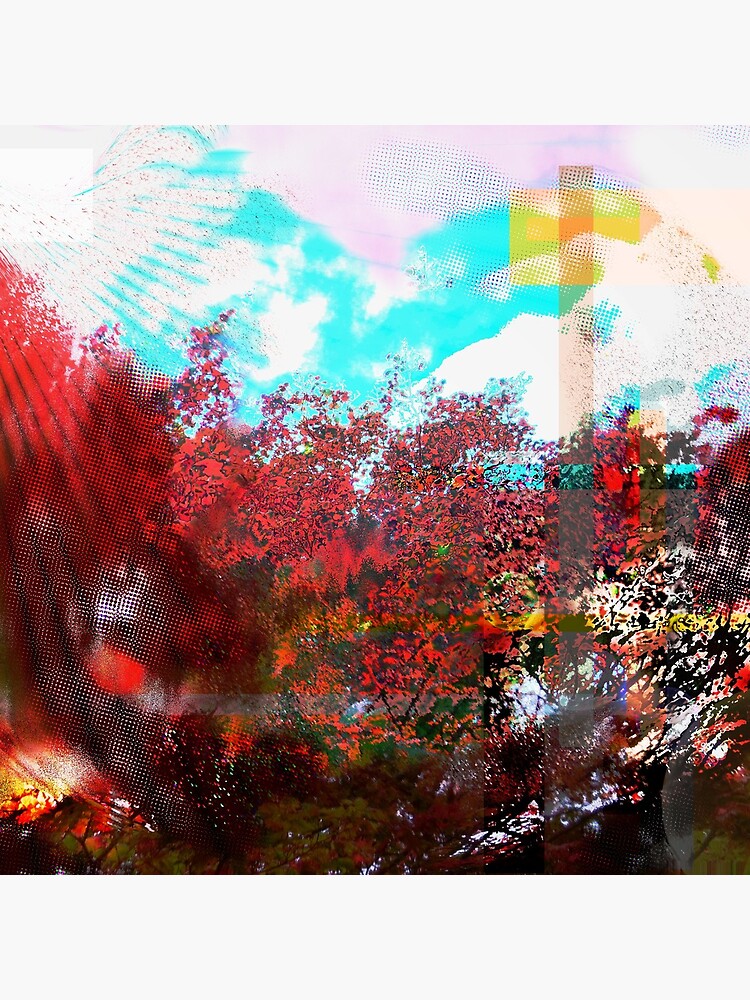 Earth Exploded in Autumn by Anthropolog