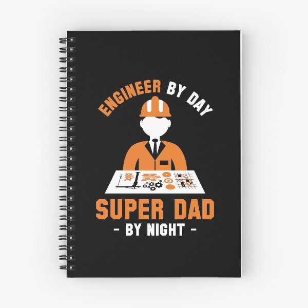 Item preview, Dad Engineer product - By Day Super By Night - Father's Day Gift designed and sold by stuch75.