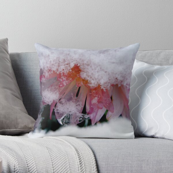 Deep Self Care: The Winter's Gift Throw Pillow