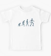 Evolution of Man product Monkey To Robot Theme Gifts design Kinder T-Shirt