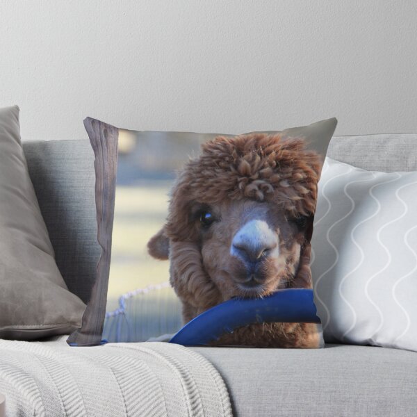 Item preview, Alpaca and the blue gate designed and sold by Elspeth  McClanahan.