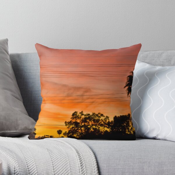 Tempe Sunset 2 Throw Pillow