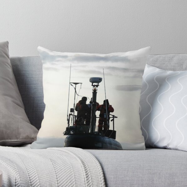 All along the watch tower Throw Pillow