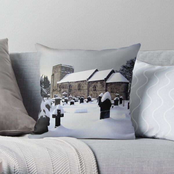 St Cuthbert's Dalmeny Throw Pillow
