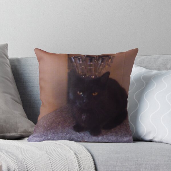 Item preview, salem the black tom cat designed and sold by jacquigrieve.