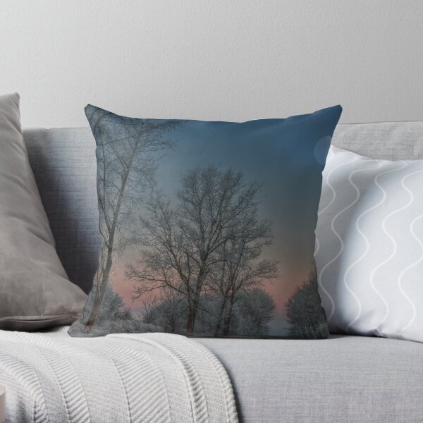 Christmas way Throw Pillow