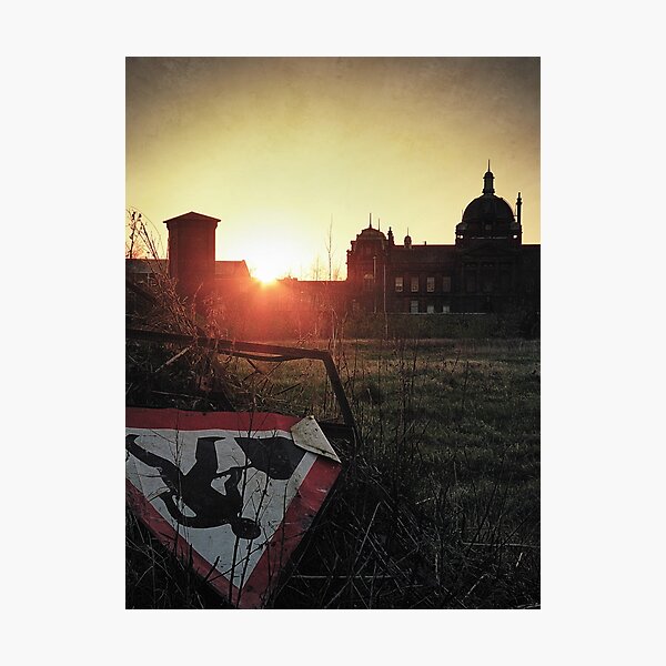 Glasgow Sunset Photographic Print