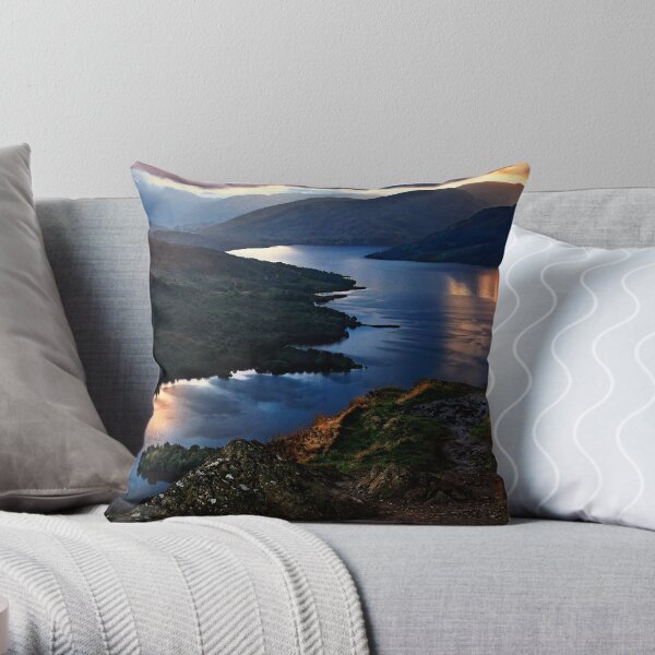 Loch Katrine Throw Pillow