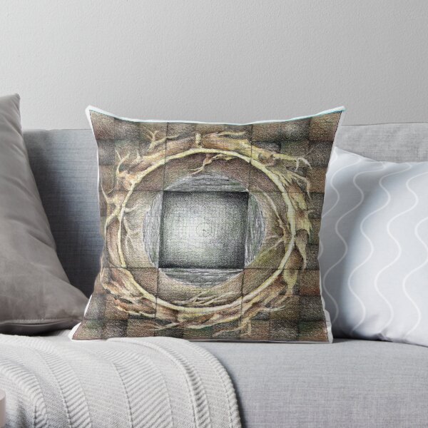 wheel 1: Unified Source Throw Pillow