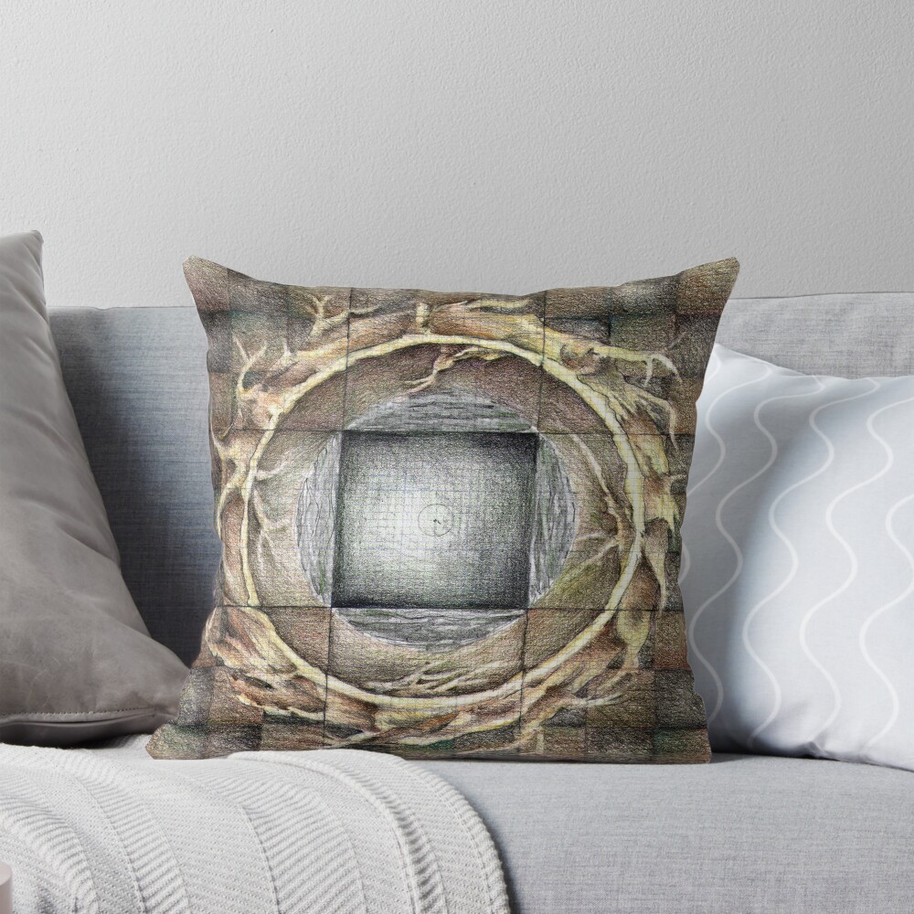 Item preview, Throw Pillow designed and sold by MonaShiber.
