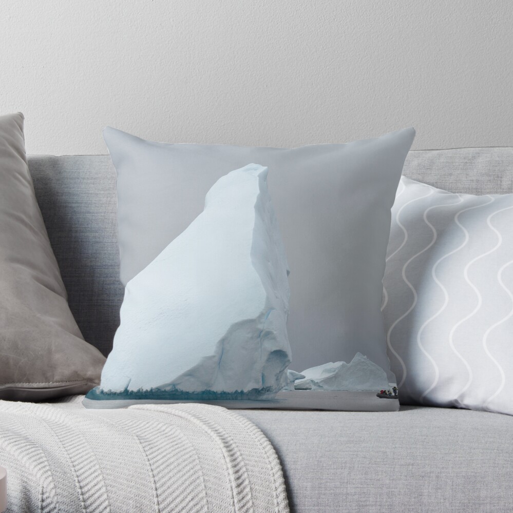 A sense of scale Throw Pillow