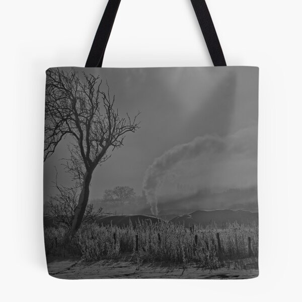 Item preview, Snow scene, in black and white.  designed and sold by naranzaria.