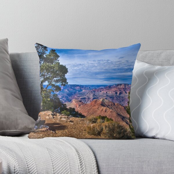 Desert View, Grand Canyon Throw Pillow