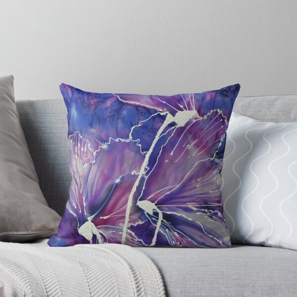 Item preview, Cyclamen on silk designed and sold by © Pauline Wherrell.